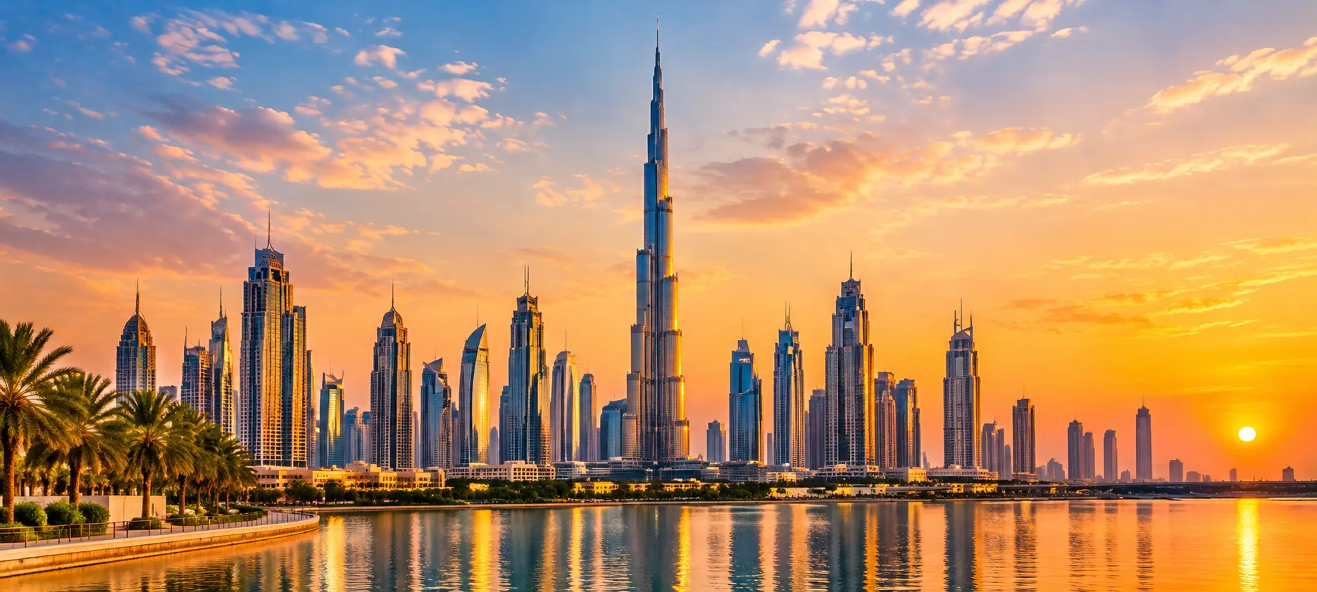 Online tutoring in the UAE — Dubai skyline